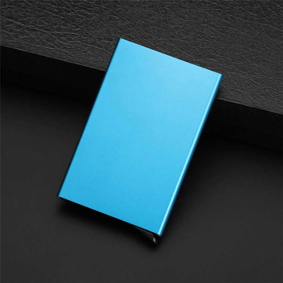 2020 держатель для карт из нержавеющей стали Серебряный алюминиевый чехол