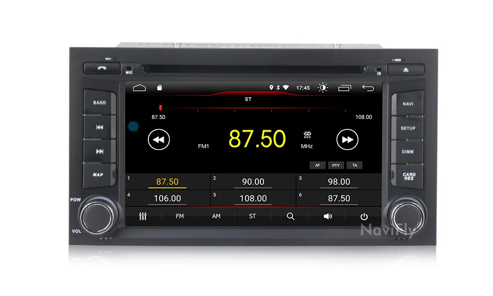 Android 9,0 автомобильный gps трек мультимедийный плеер 7 ''сенсорный экран для Seat Leon 2013 Автомагнитола RDS bluetooth