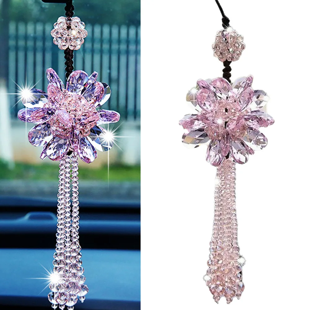 

Universal Car 33cm Ornaments Accessories Car Crystal Decorative Pendant