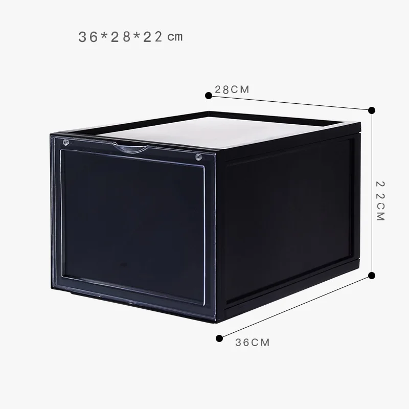 Многофункциональные складные коробки для хранения обуви с выдвижным ящиком
