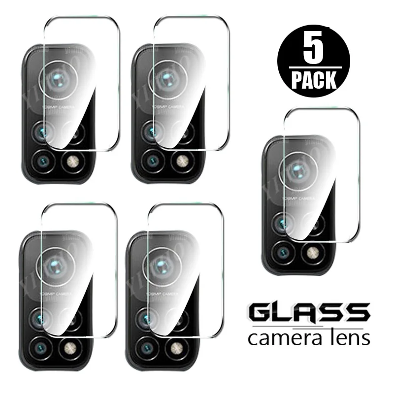 

5PCS tempered glass for xiaomi 10t pro camera lens screen protector for xiaomi mi 10 t 10tlite 5G xiaomi10t pro protective glass
