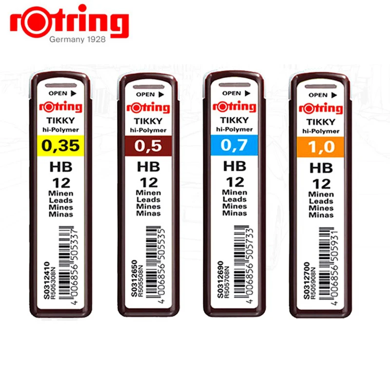 Автоматический стержни для карандаша Rotring 0 35 мм/0 5 мм 7 мм/1 1 шт.|Механические