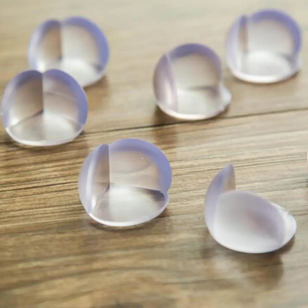

12Pcs Child Baby Safety Silicone Protector Table Corner Edge Protection Cover Children Anticollision Edge & Guards