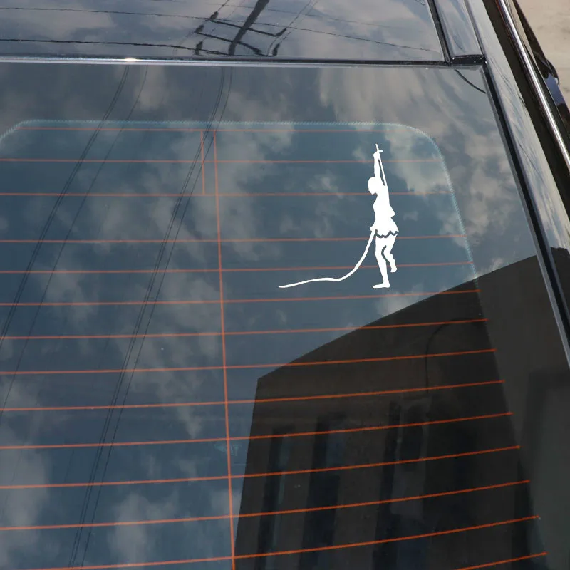 Интересные гимнастические Декорации для Авто/бампера/окна виниловые наклейки DIY