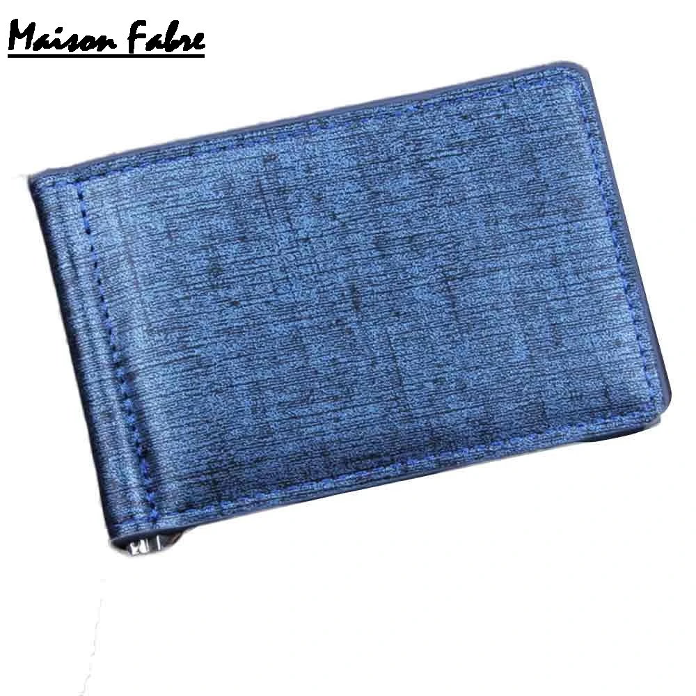 Мужской кожаный кошелек с каменным узором двойной для визиток держатель