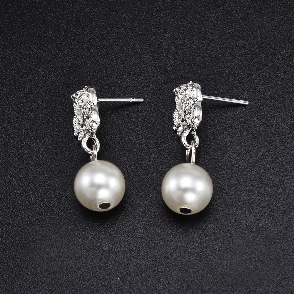 Новые модные жемчужные серьги для женщин с белым натуральным жемчугом ювелирные
