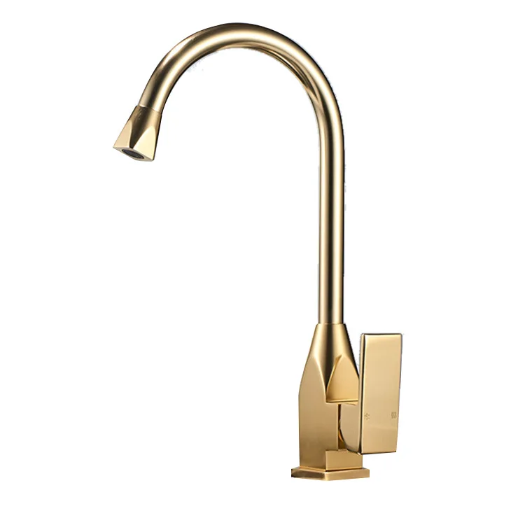 

Manufacturer space aluminium household kitchen gray faucet hot and cold blue square dish basin black faucet customization