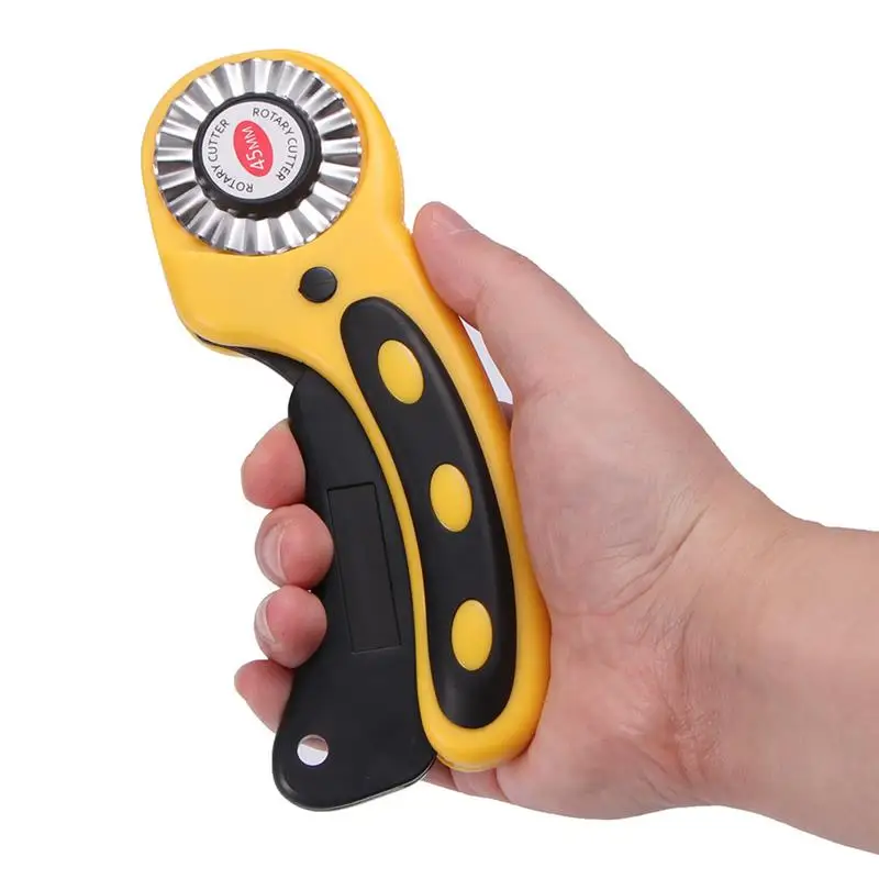 Роторный резак инструмент для резки кожи ткани круговое лезвие 10 шт. режущее