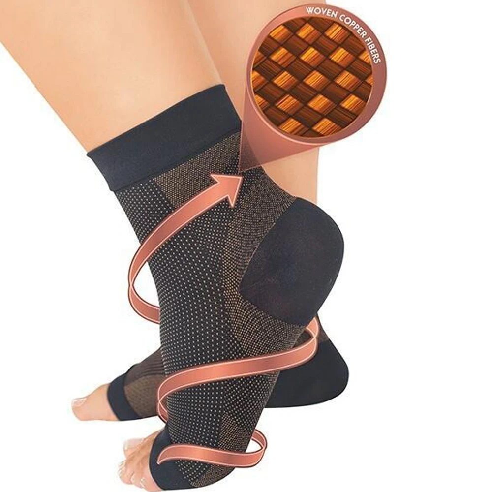 

Compression Foot Ankle Angel Sleeve Plantar Fasciitis Anti Fatigue Men Women Ankle Socks Ankle Brace Support Sport Outdoor