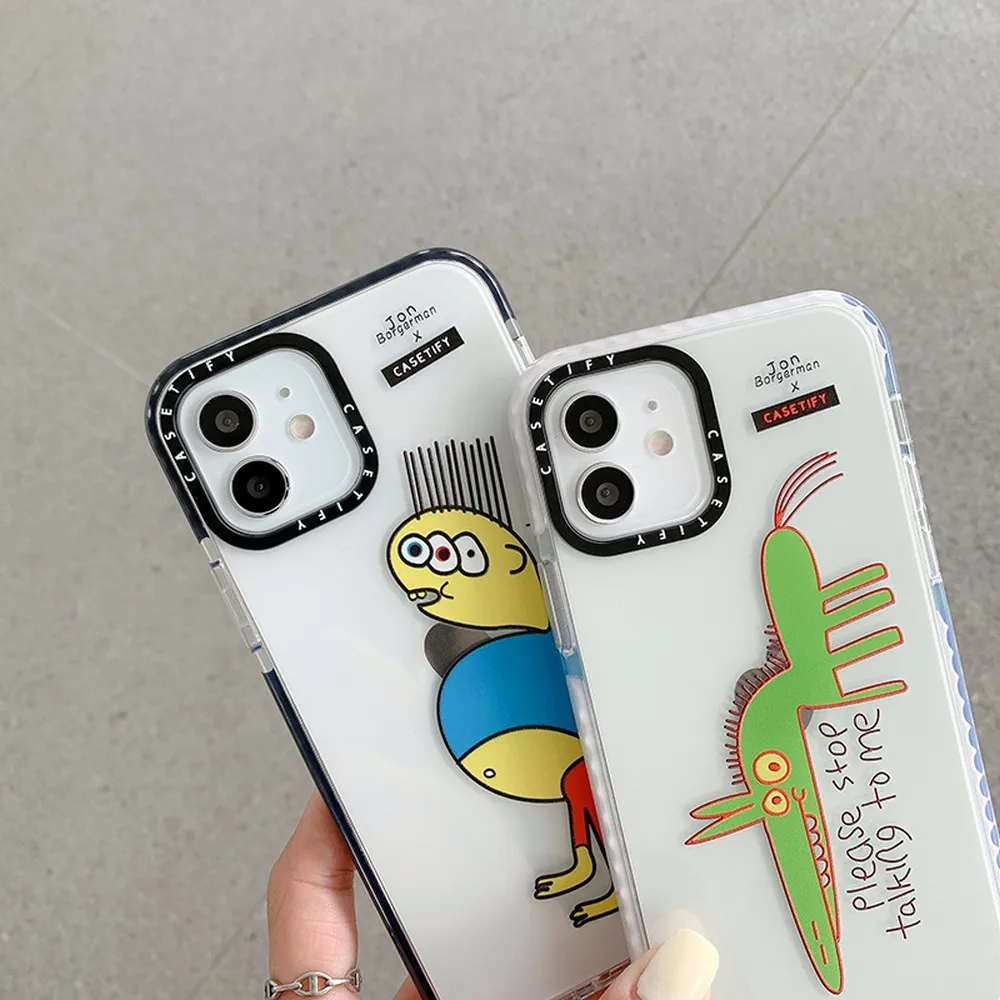 

Cartoon Antiskid Soft Case for IPhone 12 12Pro 12Promax 13 13Promax 11 11Promax XSMAX XR X XS 7 8Plus Soft Shell