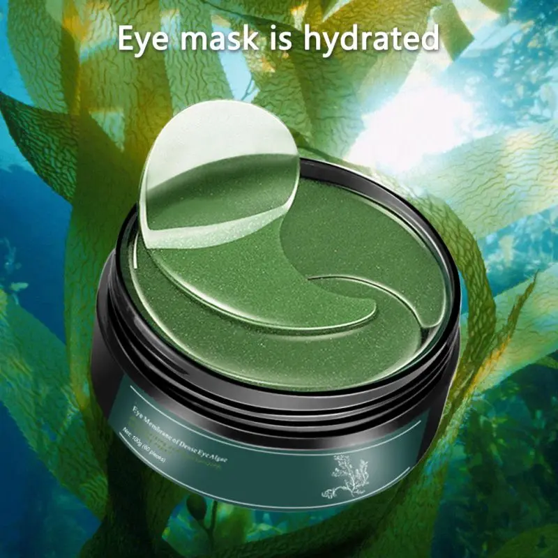 

Seaweed Essence Eye Patches Collagen Eye Gel Pads With Anti-Aging Reducing Dark Circles Puffiness Wrinkles Fine Lines Eye Gel