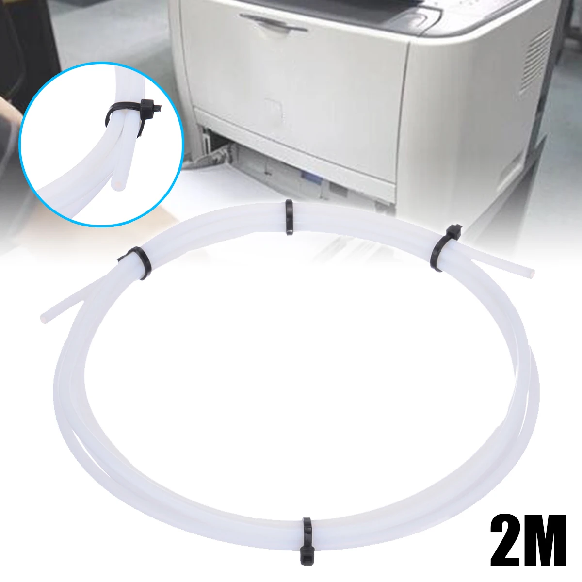 Mayitr 2 м PTFE трубка для 3D принтера 1 75 мм нить RepRap труба внутренняя 4 наружные