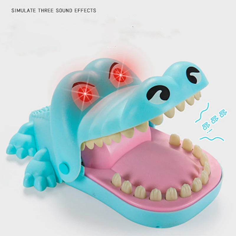Крокодил Большой Рот Игрушка Большое Укусывание Пальца Вечеринка Прикол Шутка Из Пластика Забавный Укусывающий Гаг Новинка Шутка Подарок.