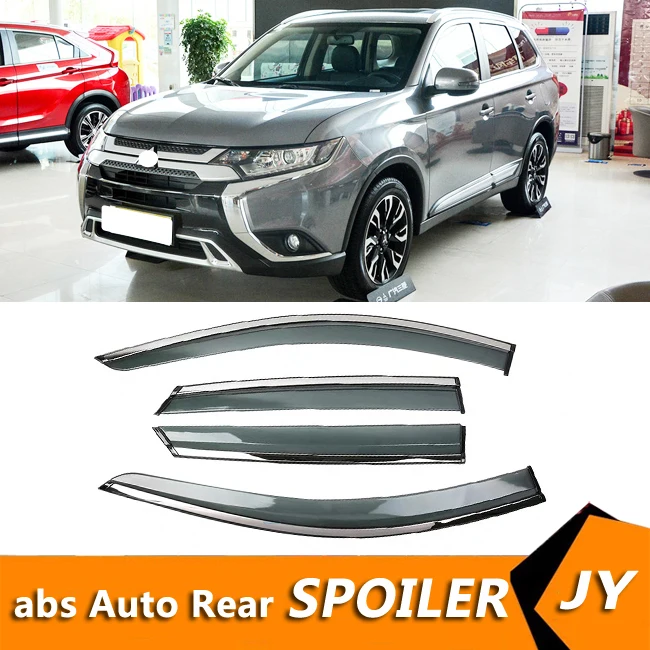 Защитный козырек от солнца и дождя для Mitsubishi Outlander 2020 автомобильные аксессуары 4