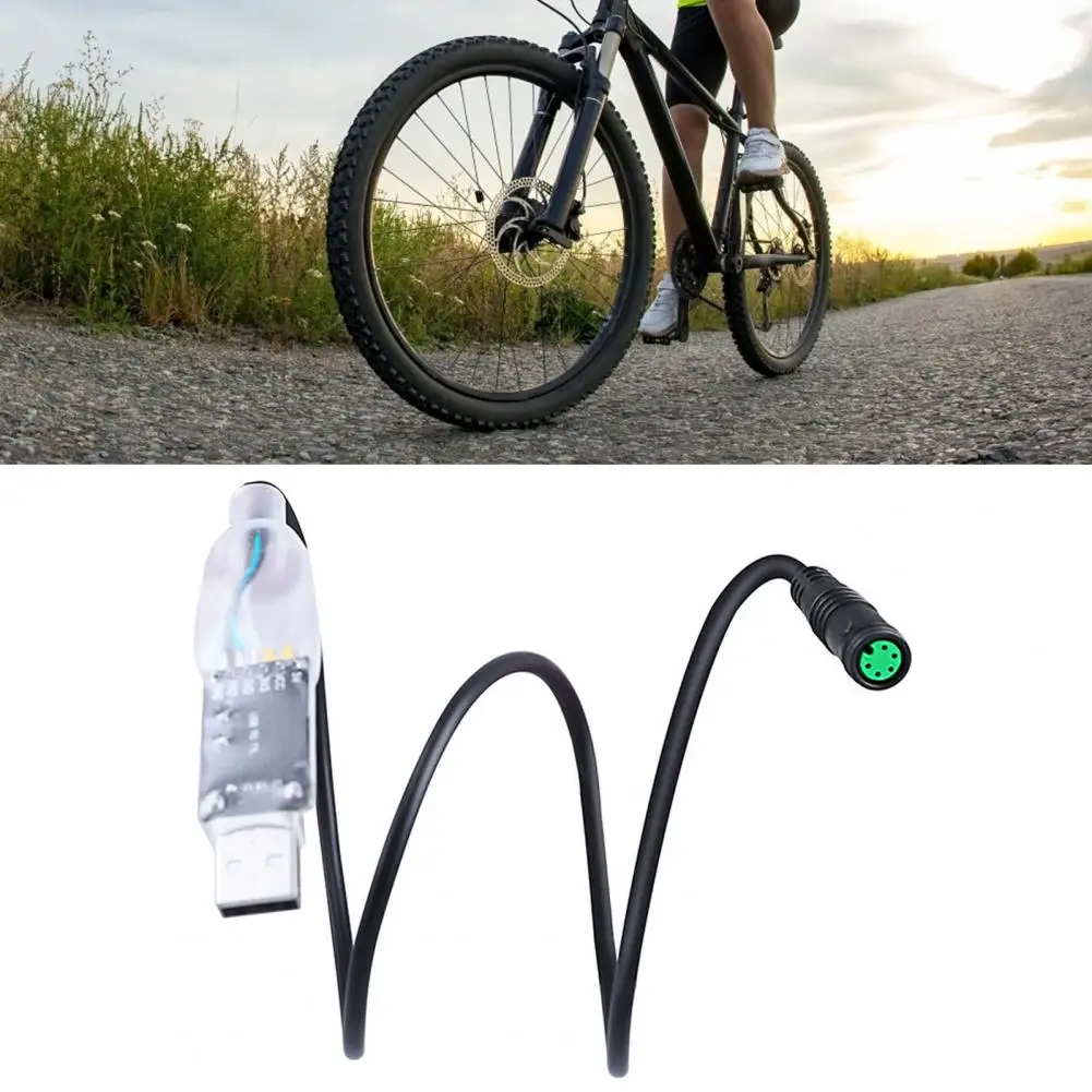 E-bike Program Cable Plastic Mid Motor USB ABS Not Easy To Break Excellent High Strength | Спорт и развлечения