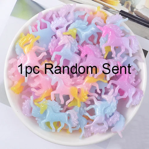 1pcs Random Sent Счастливые обезьяны 10 шт. слизи DIY аксессуары игрушки Мини смолы Животные поставки слаймов наполнитель для пушистого прозрачного кристалла слизи - Цвет: 1pcs Random Sent
