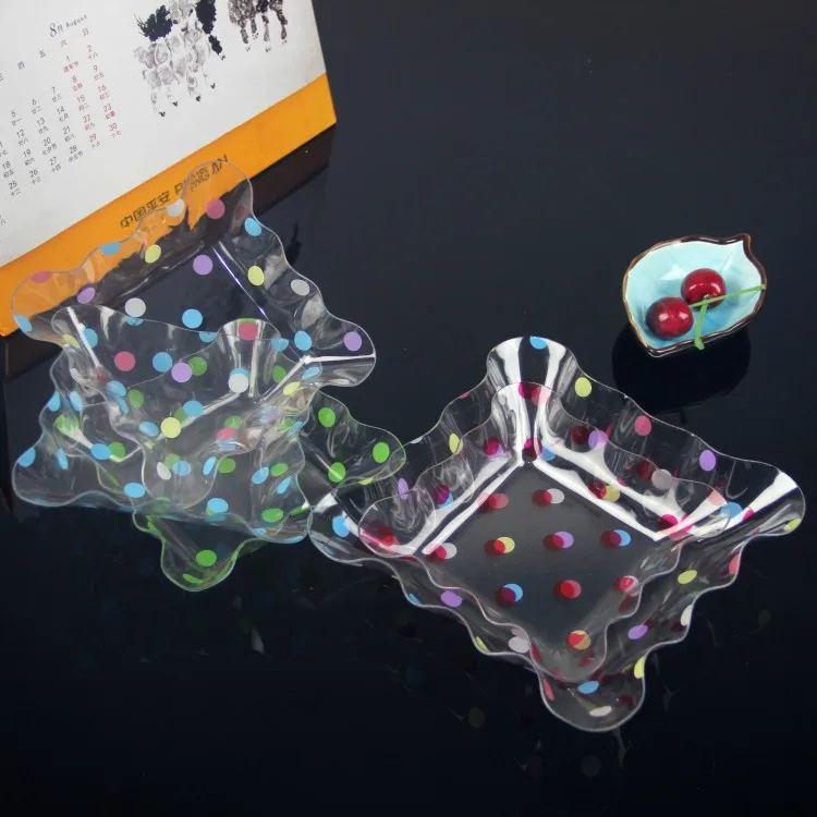 Творческая Фруктовая тарелка Пластик конфеты блюдо Гостиная Европейский семена