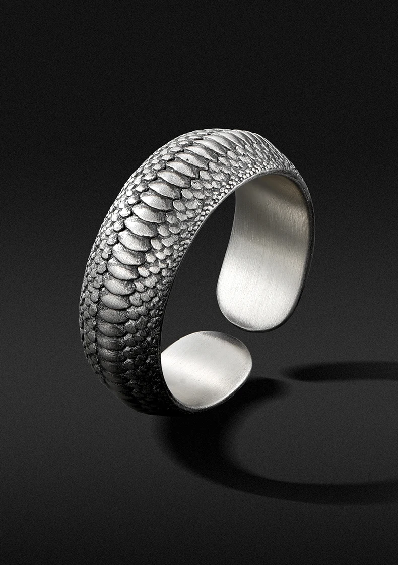 Мужское Винтажное кольцо из серебра 925 пробы с драконом|thai silver ring|silver ringring ring |