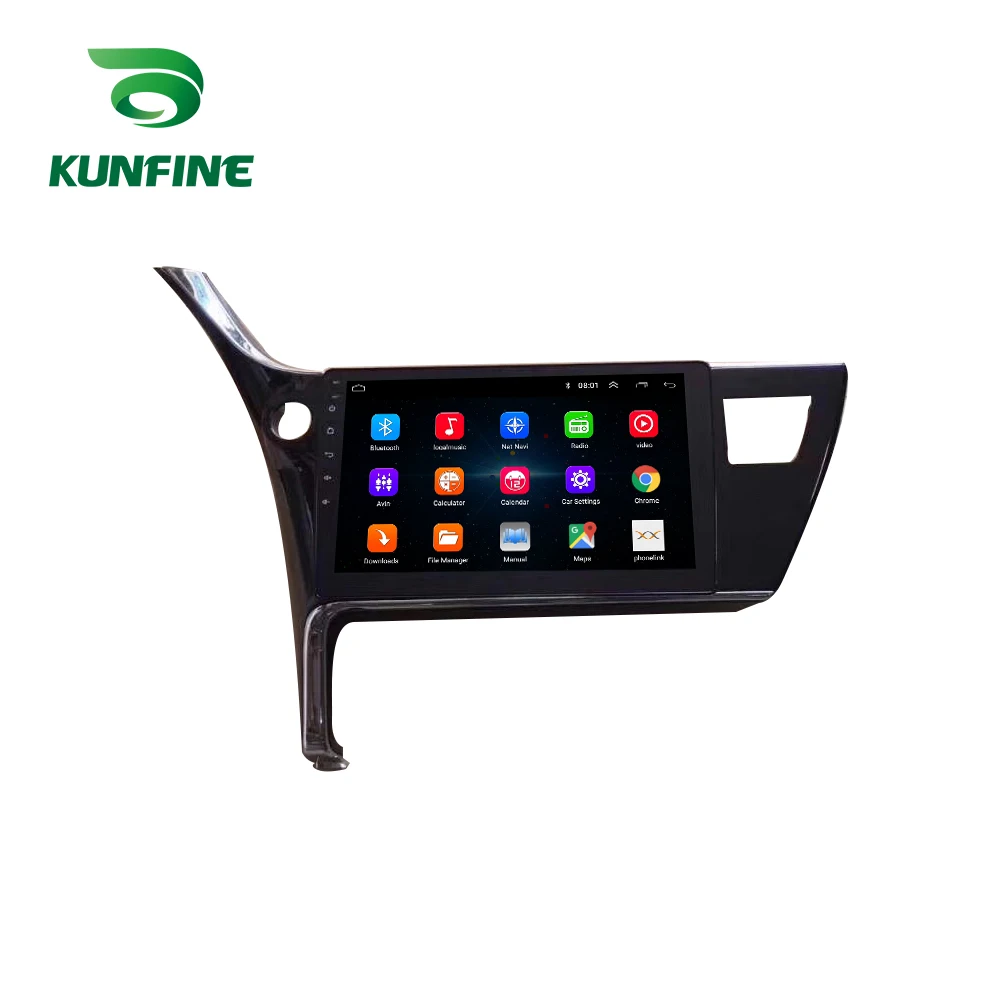 Восьмиядерный Android 10 0 автомобильный DVD GPS навигационный плеер Deckless стерео для Toyota