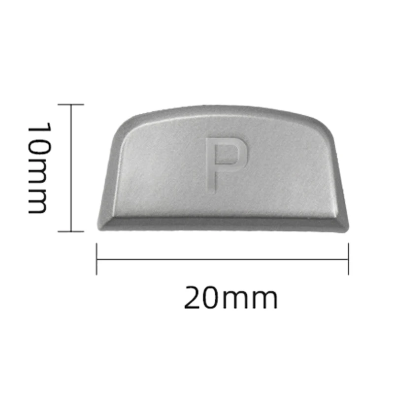 

Car Gear Shift Lever Head Switch P Button Push Cover Trim for Land Rover Range Rover Sport F-TYPE 2014-2019