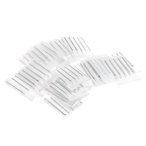 100 шт одноразовые стерильные тела пирсинг иглы татуировки пункционная игла для