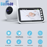 sailvde 720p baby monitor with camera wireless video color surveillance nanny security electronic babyphone cry babies feeding