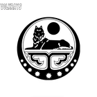 Флаг Volkrays, наклейка на автомобиль, герб Чеченской Республики ихkeria, Художественная печать для окна, стены, автомобиля, мотоцикла, 15 см * 15 см