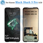 AMOLED-дисплей 7,1 дюйма для Xiaomi Black Shark 3 Pro, ЖК-экран с сенсорным стеклом и дигитайзером в сборе, Xiaomi BlackShark 3 Pro, SHARK MBU-A0