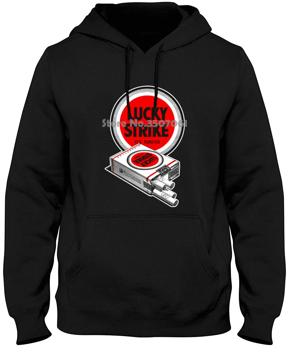 Lucky Strike Ретро табачные сигареты Harajuku топы Модные Классические уникальный подарок