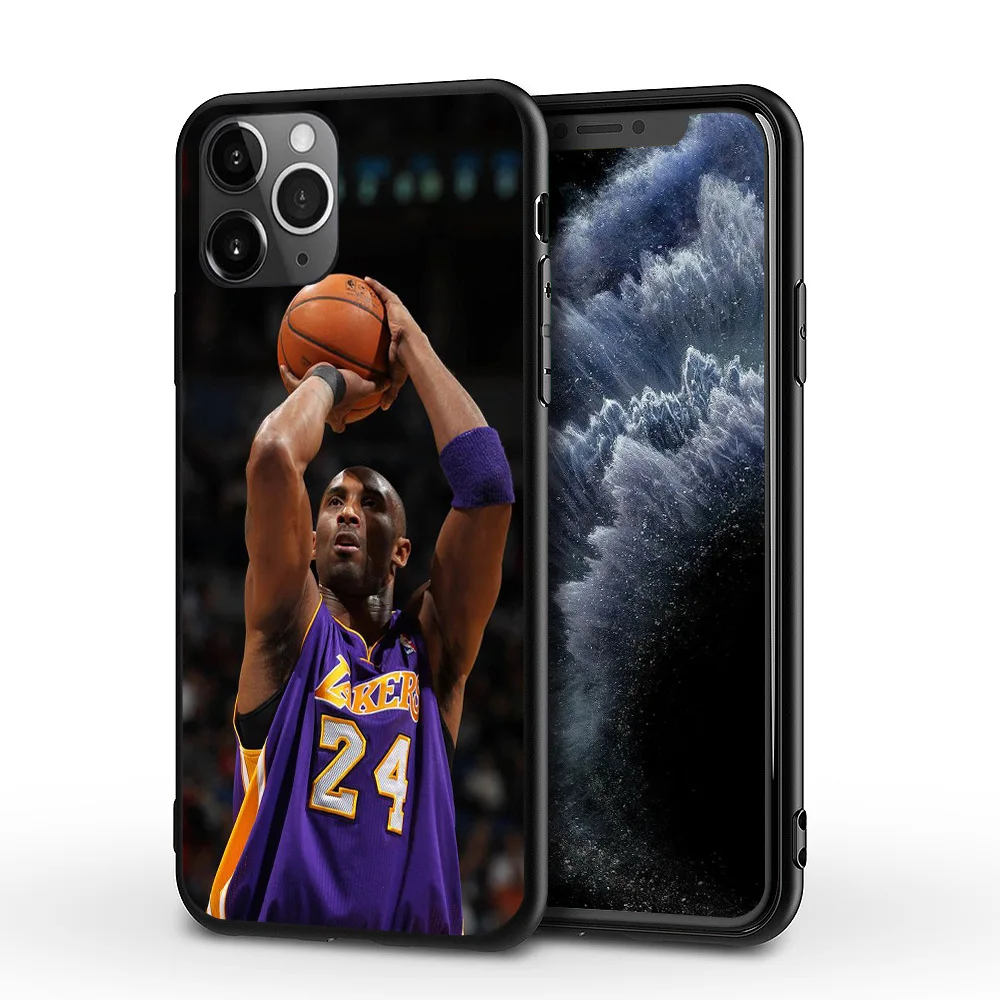 

Mobile phone case for iPhone 11 Pro 12Pro XR XS Max 6S 5S MiNi SE 7 8 Plus X sports basketball star commemorative edition