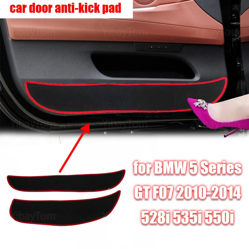 

Carpet Side Edge Guard Decal Protection Car Door Anti Kick Pad Sticker Protective Mat for BMW 5 Series GT F07 10-14 Accessories