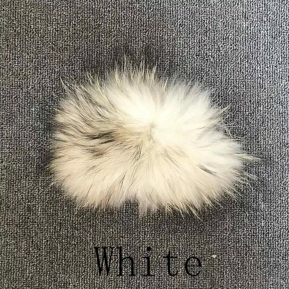white Розовое java QC19082 Новое поступление, горячая Распродажа, Длинная модель, натуральный мех енота, жилет для женщин и девочек, высокое качество - Цвет: white