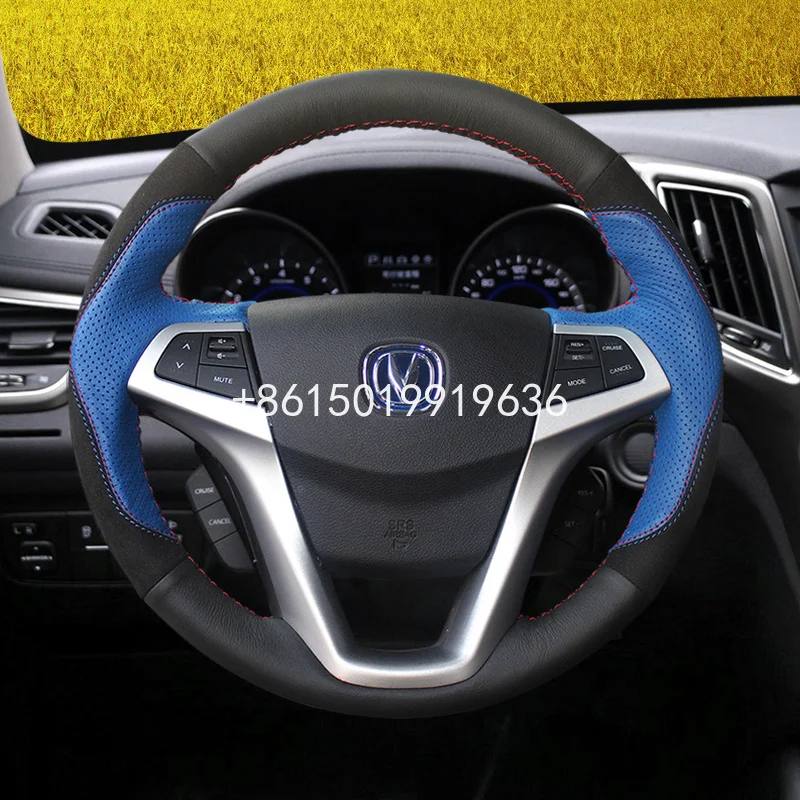 

Hand sewing car steering wheel cover for Changan CX70 EADO XT cs35 CS15 cs75 cs55 cs75 CS55
