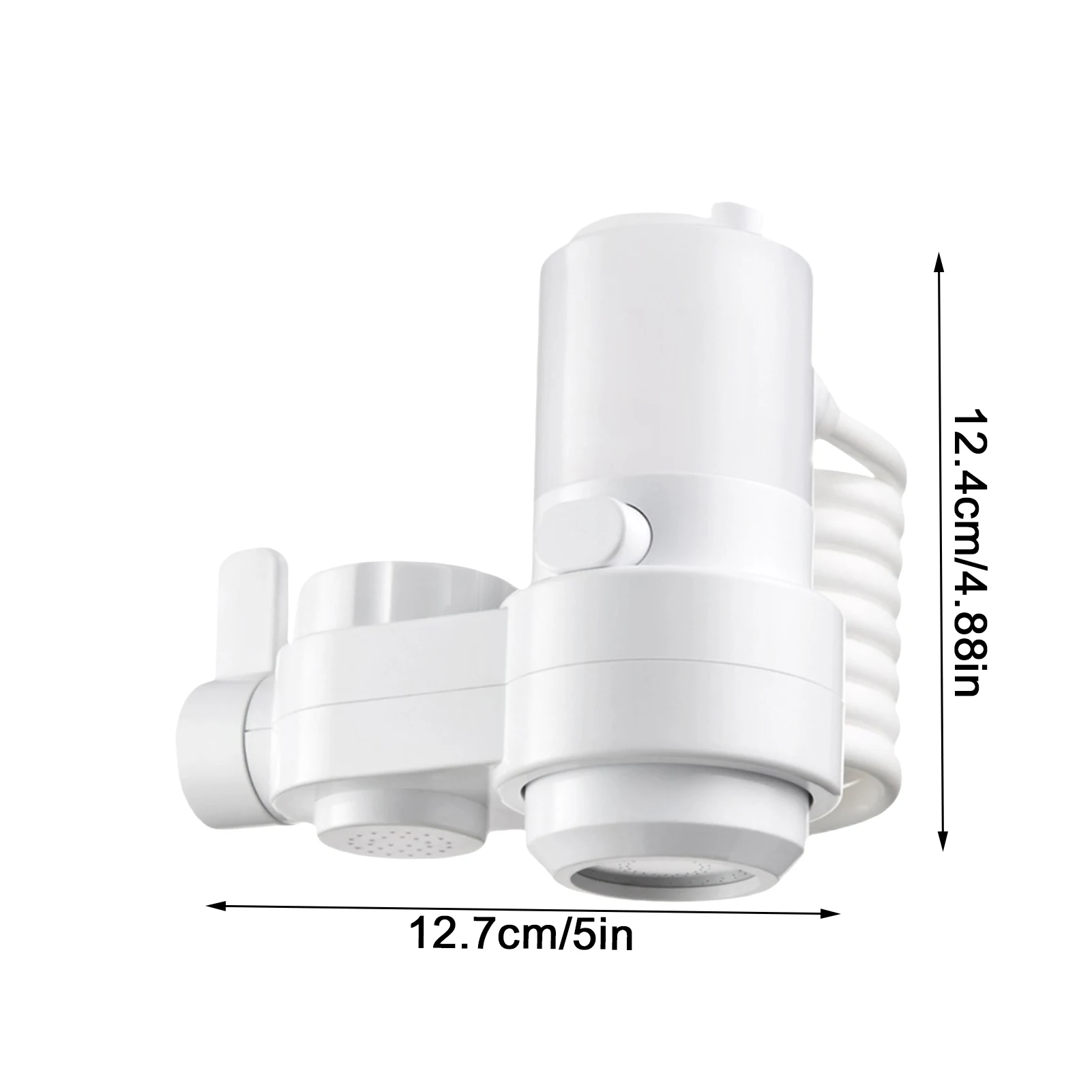 

Kitchen Bathroom Tap Faucet Pull Out Shower 2 Modes Pull Down Sink Faucet Faucet Detergent Extender Rotating Nozzle