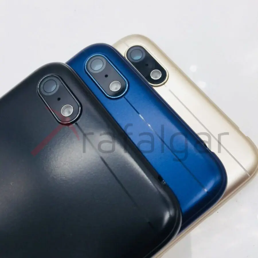 Для huawei Y5 Prime Задняя крышка батареи Задняя Дверь Корпус чехол Замена для huawei Honor 7A крышка батареи с объективом камеры