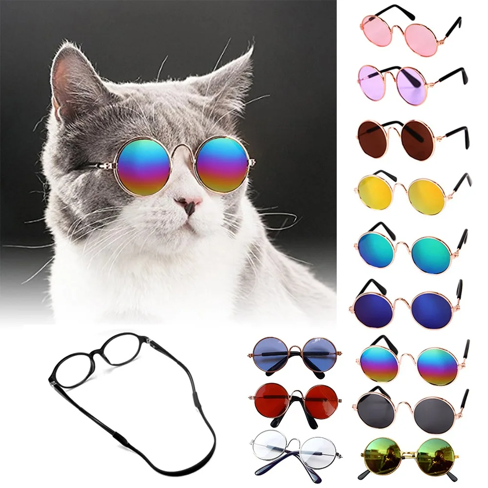 

Handsome Pet Cat Glasses Eye-wear Sunglasses For Small Dog Cat Pet Photos Props Accessories Top Selling Pet Products