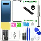 Прямая поставка, сменный комплект для ремонта переднего объектива экрана, заднего стекла для Samsung Galaxy S10 Plus, точные аксессуары для телефона