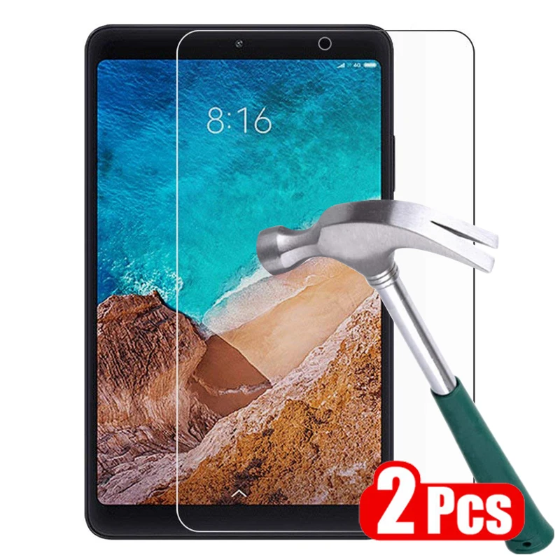 2 шт. 9H защитная пленка из закаленного стекла для Xiaomi Mi Pad 3 4 8 0 7 9 дюймов Защитная