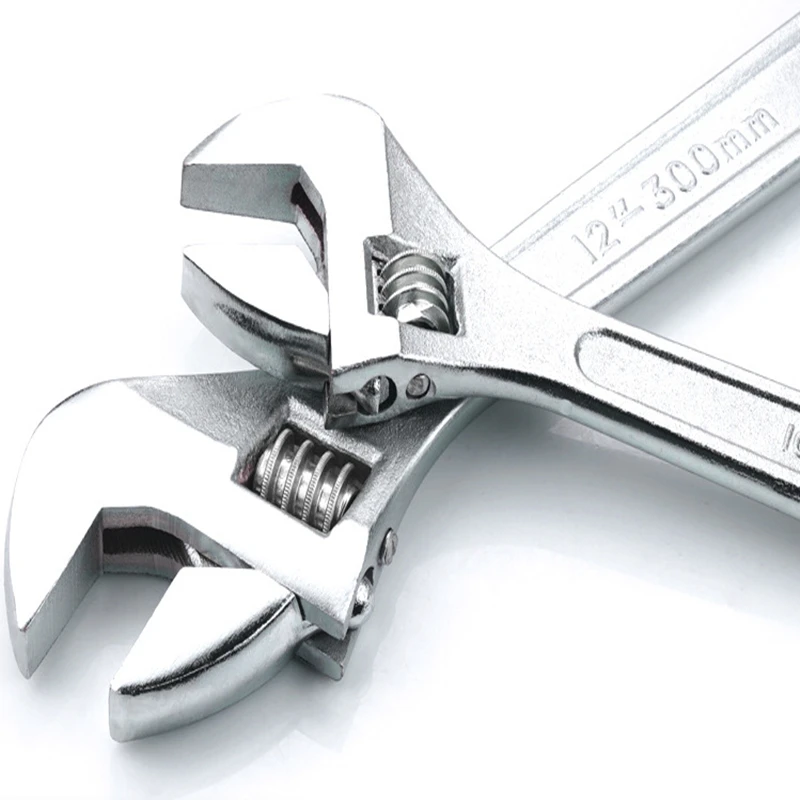 

Многофункциональный универсальный большой гаечный ключ с открытым концом, регулируемый гаечный ключ с хромированным покрытием