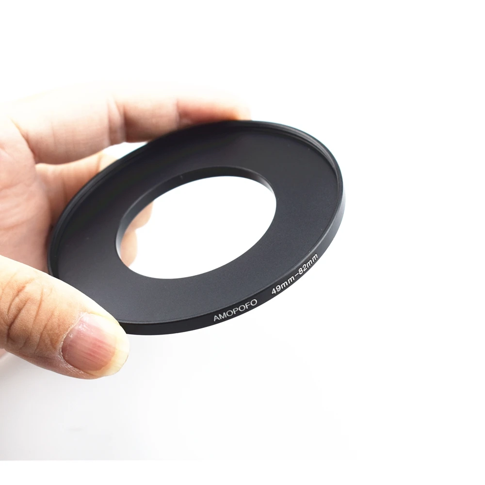 

Universal 49-82mm /49mm to 82mm Step Up Ring Filter Adapter for UV,ND,CPL,Metal Step Up Ring Adapter