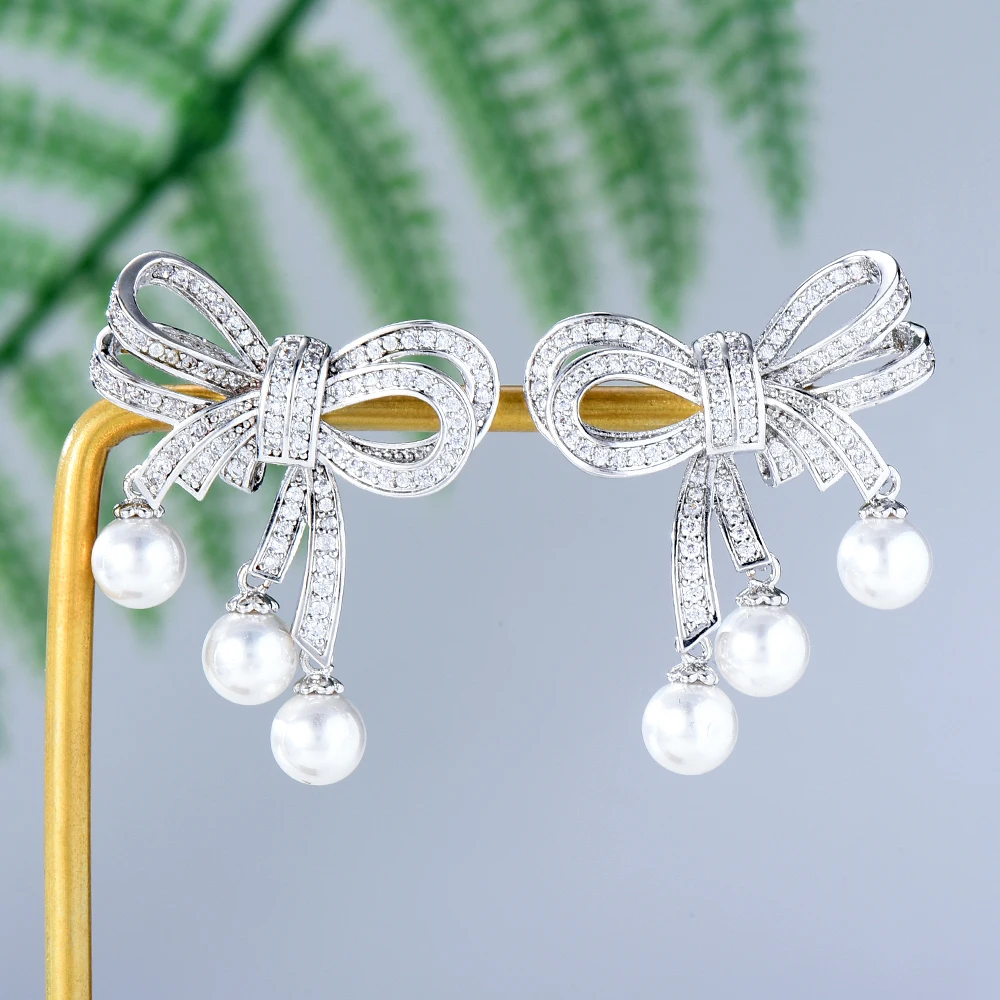 

Серьги-подвески женские GODKI, с фианитами, для свадьбы и вечеринки