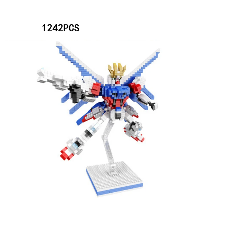 Суперробот семена войны DESTINY micro Алмазный Блок freedom Strike i.w.s. P Gundam red Astray сборные
