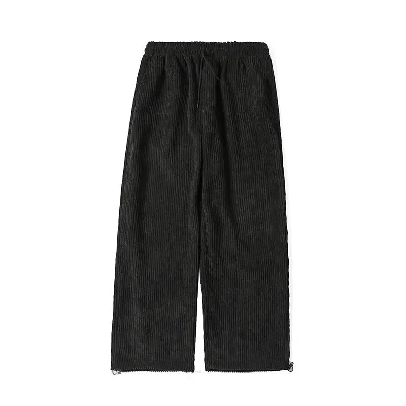 

Spring Wide-leg Pants Men's Fashion Retro Casual Pants Men Streetwear Korean Loose Hip-hop Straight-leg Pants Mens Trousers