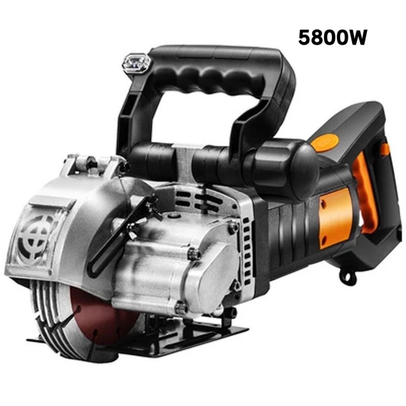 

5800W Electric Wall Digging Machine Steel Concrete Grooving Machine 5000r/min Circular Saw Power Tool 220V/110V