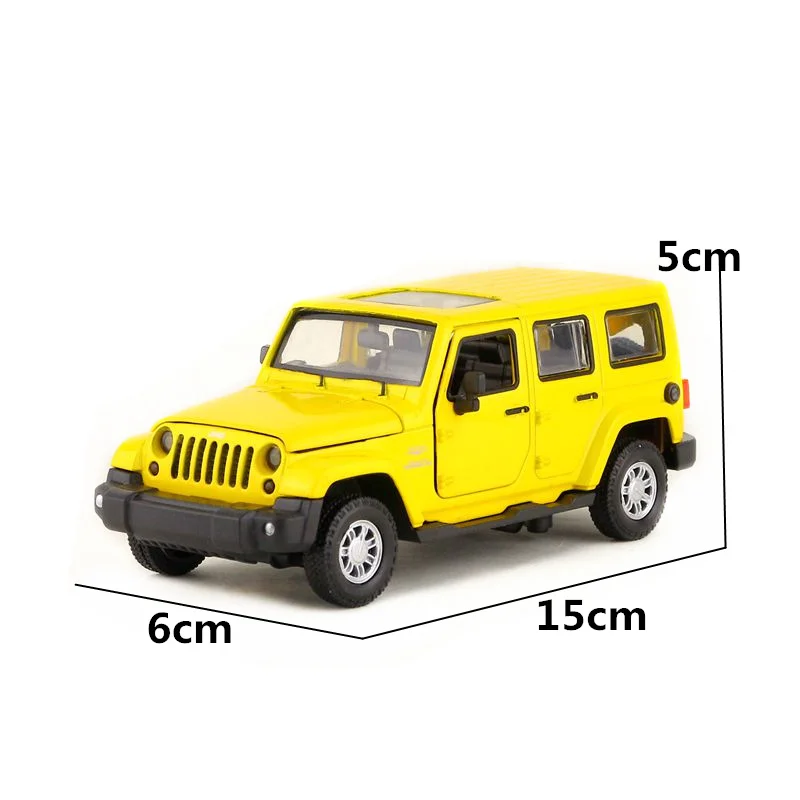 /Литье под давлением модель игрушки/1:32 Масштаб/Jeep Wrangler Супер спортивный автомобиль/оттяните назад/звук и свет/Набор для обучения/подарок