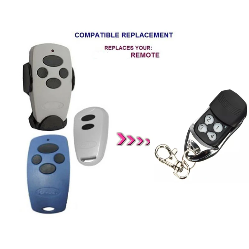 

1 pcs For TRANSMITTER 2 garage remote control 433.92mhz rolling code free shipping