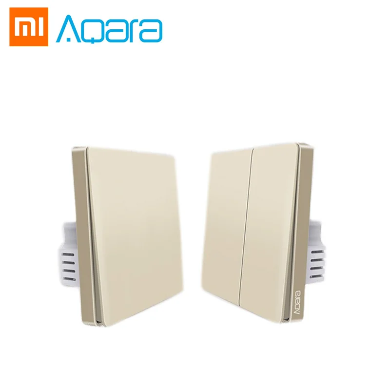 MI Mijia Aqara настенный выключатель Smart ZigBee Zero Line Fire Wire Light пульт дистанционного