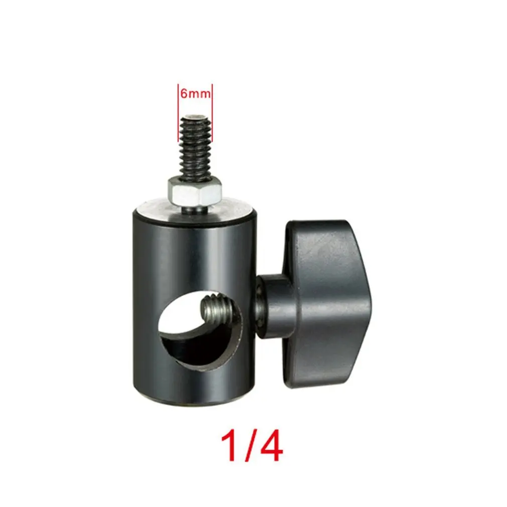 Durable Universal Metal Speedlite Thread Adapter Screw Light Stand Bracket with Mount Swivel Photographic Lighting |