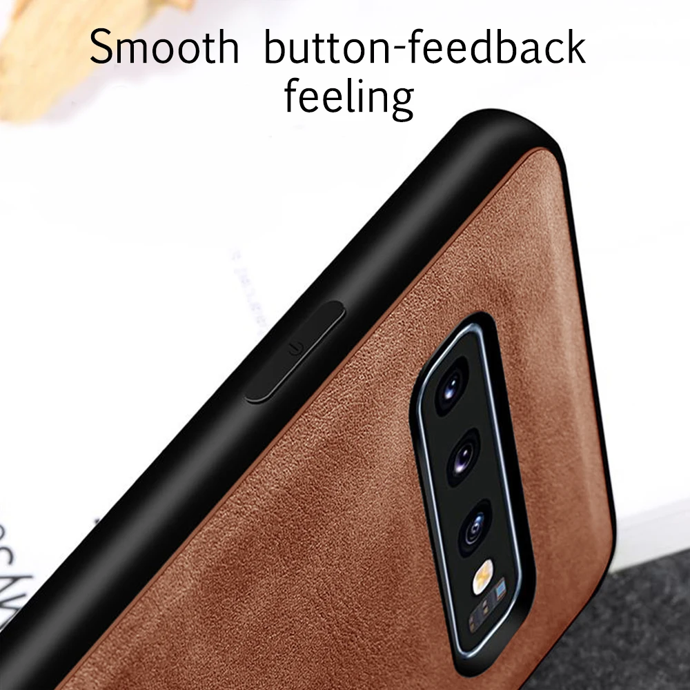 LLZ. COQUE, ультратонкий кожаный чехол премиум класса, защитный чехол для samsung Galaxy S10e S9 S10 Plus Note 9, чехлы, чехлы
