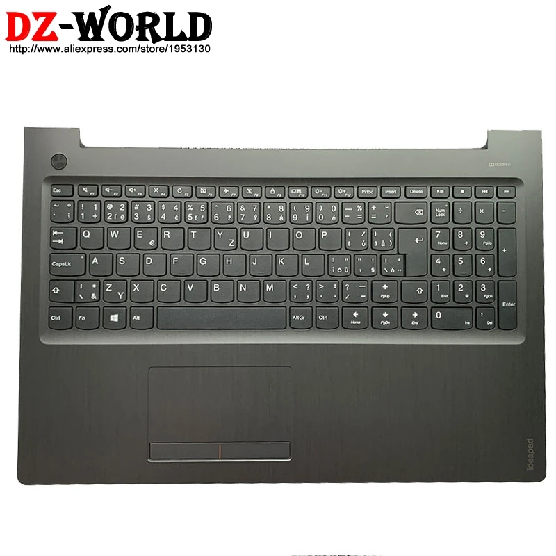 Новый чехол с крышкой для телефона с Чехией клавиатурой тачпадом для Lenovo 510-15IKB ISK 310-15ISK ABR IAP ноутбука 5CB0L35909